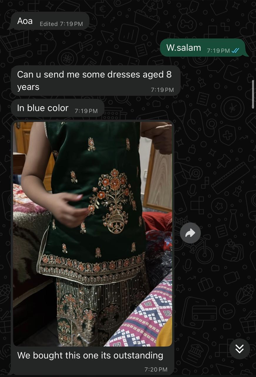 Customer review shared with Little Maryam