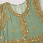 Gulnaar Baby Girl Shalwar Kameez outfit view - baby shalwar kameez by Little Maryam