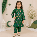14 August Heritage Baby Girl Kurti Set