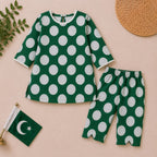 Emerald Polka Kurti Set