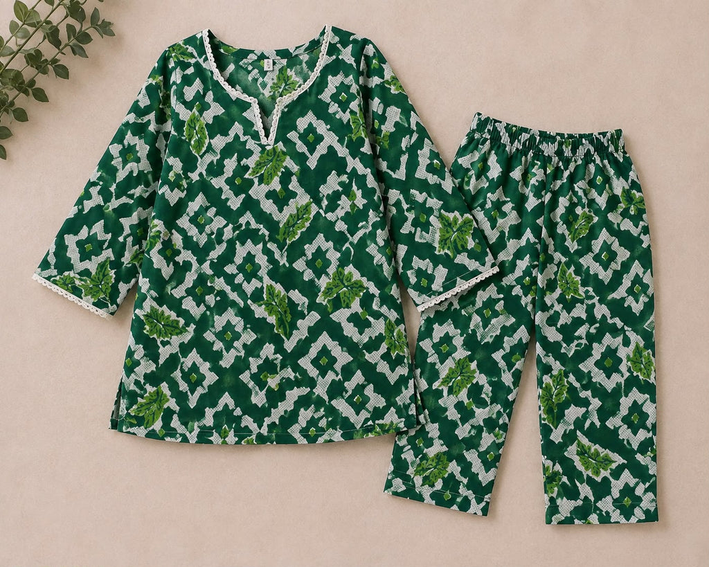 Emerald Heritage Kurti Set