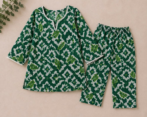 Emerald Heritage Kurti Set