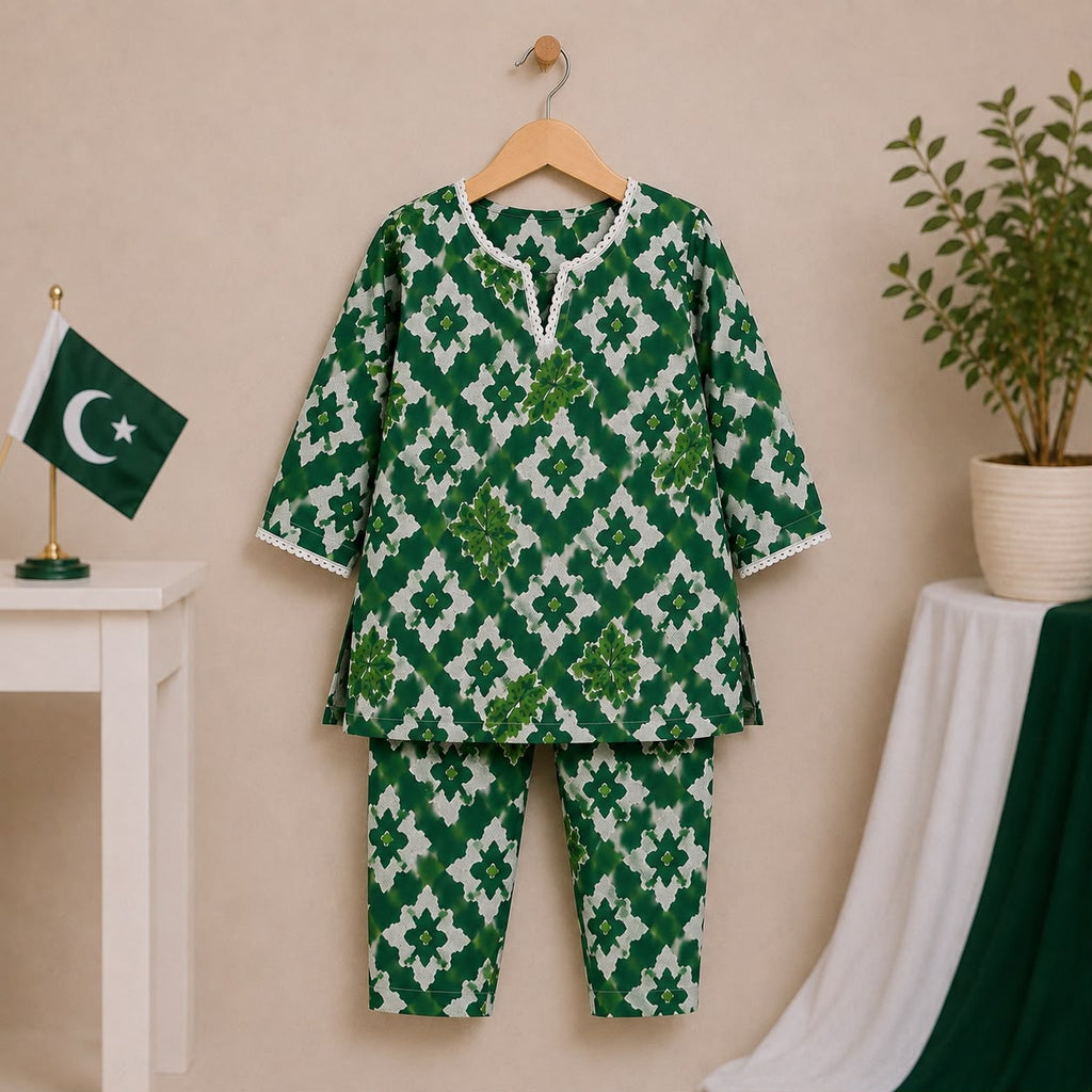 Emerald Heritage Kurti Set