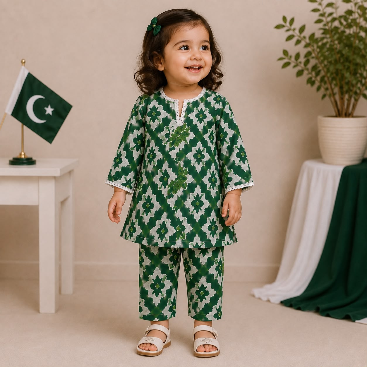 Emerald Heritage Kurti Set