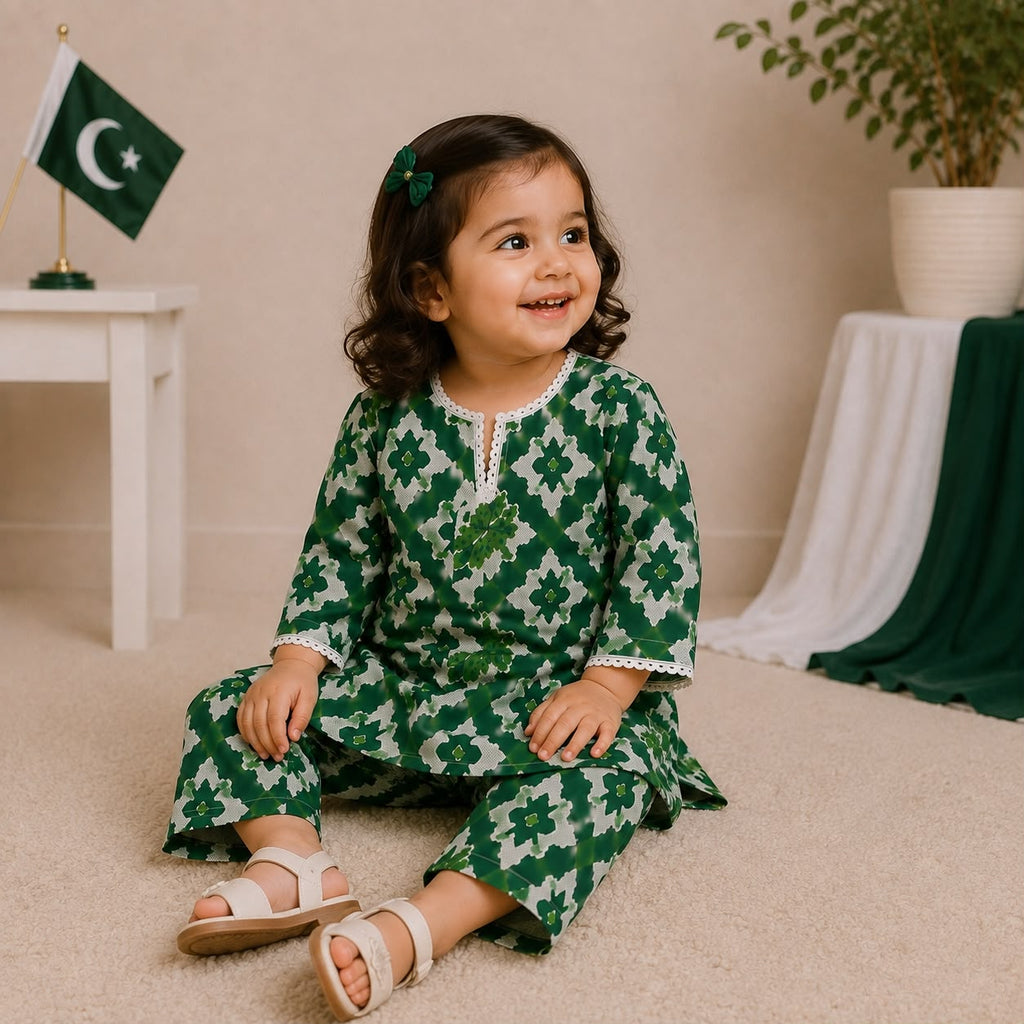 Emerald Heritage Kurti Set
