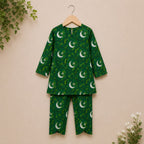 Little Patriot Kurti Set